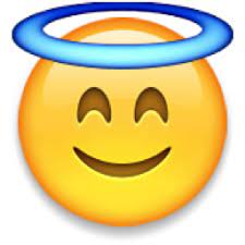 Smiling Face With Halo Emoji U 1f607 Emoji Smile Face Emoji Faces