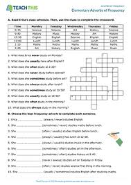 frequency adverbs esl games activities worksheets