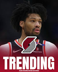 Trail Blazers Rising Star 🌟 Guard Shaedon Sharpe was Fantastic in the Win  vs the Warriors Tonight 🪣 Sharpe 35 Points 4 Assists 4 Steals Blazers Beat  Golden State 136-131 ✓ Fastest