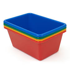 Honey can do storage bins honey can do kids storage organizer, 12 bin, primary colors see pricing info, deals and product reviews for honey can do kids storage organizer, 12 bin, primary colors at quill.com. Humble Crew Kids Primary Colors Small Storage Bins Set Of 4 Walmart Com Walmart Com