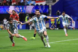 Reigning champion Argentina escapes with remarkable World Cup victory over Egypt