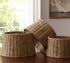 Maybe you would like to learn more about one of these? Woven Wicker Tapered Drum Lamp Shade Pottery Barn