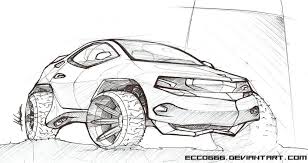 Offroad Vehicle Desert Suv By Ecco666 On Deviantart Offroad Vehicles Car Design Sketch Vehicles