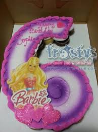 Barbie Cupcake Number Cake Barbie Cupcakes Barbie Birthday Cake 6th Birthday Cakes