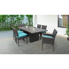 Maybe you would like to learn more about one of these? Kathy Ireland Homes Gardens By Tk Classics Rectangular 6 Person 40 Long Dining Set With Cushions Wayfair