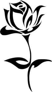 Tattoo Png Images Free Download Tribal Rose Tattoos Tribal Rose Silhouette Art