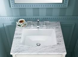 Title :lavatory faucet asin : K 2355 0 96 Ny Kohler Archer Vitreous China Rectangular Undermount Bathroom Sink With Overflow Reviews Wayfair