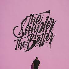 Rocket to the the moon, land on moon, come back, return to earth, land in water. The Simpler The Better Typography Design Inspiration Typography Drawing Types Of Lettering