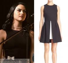 01, 2018 sepahtu reunion gear 5 2019 episode 1. Riverdale Season 1 Episode 13 Veronica S Black Split Front Dress Shop Your Tv Veronica Lodge Outfits Riverdale Fashion Front Split Dress