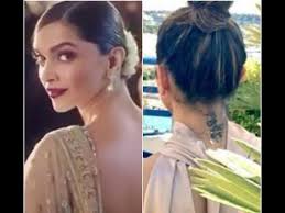 When deepika padukone had her back of the neck inked with rk, she took the entire nation by storm as she was all over her news for getting a special tattoo by her the everyone wondered what would she do with her rk tattoo which is a permanent one? Deepika Padukone Still Has The Rk Tattoo Was The Old Picture Photoshopped Pinkvilla