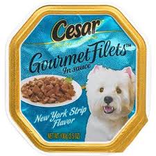 Cesar Gourmet Filets New York Strip Canine Cuisine You Can Check Out This Great Product This Is An Affiliat With Images Dog Food Recipes Canned Dog Food Wet Dog Food