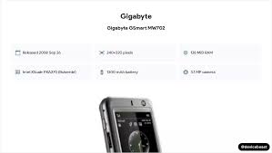 Gigabyte GSmart MW702 Image Gallery ...