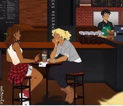 So Cute See Percy S Blush Percy Jackson Funny Percy Jackson Books Percy Jackson