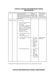 Cd kumpulan contoh standar operating prosedur (keuangan, marketing, sop. Catatan Perkembangan Terintegrasi 1