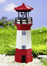 Sie sind auf der suche nach einem fachhändler, der leuchtturm produkte führt? Leuchtturm Mit Solar Leuchtfeuer Gartenbeleuchtung Brigitte Hachenburg