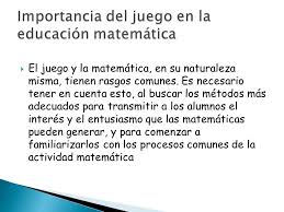 ¡mejora tu manejo de números, muestra tus habilidades matemáticas, y ten diversión educativa en uno de nuestros muchos juegos de matemáticas gratis, en línea! Conocer La Importancia Del Juego En La Ensenanza De La Matematica En Las Aulas De Educacion Inicial Ppt Descargar