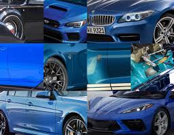 Painting is changing the skin layer color and texture with a new quality. These Are The 5 Best Blues You Can Get On A Car Right Now