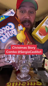 Cocoa Puffs and Orange Juice Christmas Story Combo