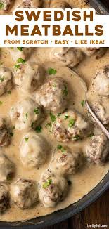 In fact the meatball recipe was and is rather commonly used in sweden. Dinner Recipes 18 Month Old What Are Good Dinner Recipes Dinner Recipes Halal Din In 2020 Homemade Swedish Meatballs Meatball Recipes Easy Swedish Meatball Recipes