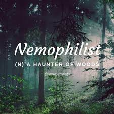 Check spelling or type a new query. Nemophilist Rare Words Wonderful Words Cool Words
