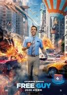 In free guy, reynolds will similarly play the role of an everyman bankteller stuck in a boring daily routine, only to discover he's nothing more than a background character in a video game. Free Guy 2021 Movie Poster