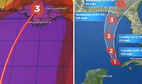 Hail (8.2 per year) duval county encompasses jacksonville, florida, where in february 2020 a powerful storm front killed at least four people. Hurricane Michael Tornado Warning Florida To Be Aware Of Tornadoes World News Express Co Uk