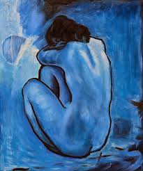 Desnudo azul 1902 Pablo Picasso - Arte que perturba | Facebook