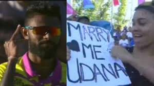 I believe the time has come for me to make way for the next generation of players, said udana whilst notifying his decision to sri lanka cricket. Msl 2019 Isuru Udana Breaks A Fan S Heart After Being Proposed For Marriage