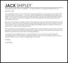 These cover letter samples will guide you through writing your own cover letter for your dream job. Cover Letter Sample For Transportation Supervisor July 2021