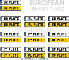 Creating your own personalised number plate is relatively simple,. Number Plates Illustrations And Clipart 6 495 Number Plates Royalty Free Illustrations Drawings And Graphics Available To Search From Thousands Of Vector Eps Clip Art Providers