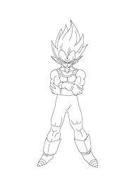 It has been released in north america as dragon ball z volume four, with the chapter count restarting back to one. Vegeta Is Angry Coloring Page Free Printable Coloring Pages For Kids