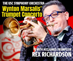 The University of South Carolina Symphony Orchestra, conductor and music  director Scott Weiss, guest conductor James Stephenson and trumpeter Rex  Richardson present Wynton Marsalis' Trumpet Concerto