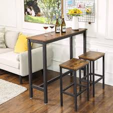 Check spelling or type a new query. Industrial Narrow Bar Table For Sale Home Furniture Vasagle By Songmics