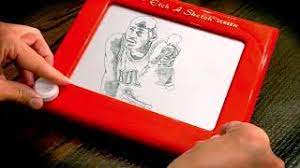 Worlds Best Etch A Sketch Artist Pays Tribute To The Greatest Basketball Player Ever Michael Jordan Youtube