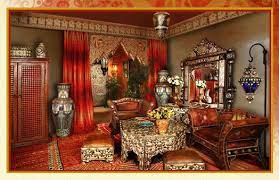 A middle eastern interior by auguste racinet graphic art. Middle Eastern Home Decor Decorating Ideas