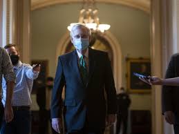 Senate majority leader mitch mcconnell argued there should be no stigma about wearing a face mask amid the coronavirus pandemic. Mcconnell Endorses Masks To Combat Coronavirus Coronavirus Updates Npr