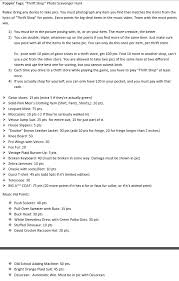 Poppin Tags Scavenger Hunt I Made For Fun Based On Thrift Shop From Macklemore Ryan Thrift Shopping Photo Scavenger Hunt Thrifting