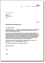 N a m e, a n s c h r i f t einsetzen. Gegendarstellung Zur Abmahnung Wegen Falscher Reisekostenabrechnung De Musterbrief Download