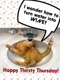 29 better days are just around the corner. Funny Thirsty Thursday Quotes Quotesgram