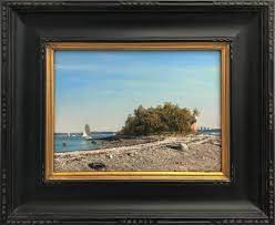 Collins Galleries On Instagram The Boston Harbor Islands Project Field Painting Afternoon On Prince Head 9 X 1 Harbor Island Painting Landscape Paintings The arnot art museum's representing representation series of exhibitions included his work. pinterest