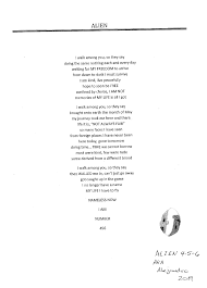 Alien A Poem From Detention Lirs Poems Sayings Life