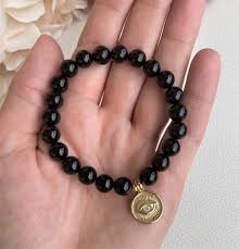 Black Seed Bead Bracelets