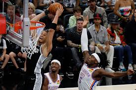 Carter Bryant brings energy with throwdown dunk in Game 6 vs. Thunder