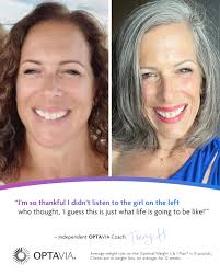 🌟 Face to face Friday! 🌟 Independent OPTAVIA Coach Tracy H. is  celebrating her incredible transformation and the journey she's been on.  “I'm so thankful I didn't listen to the girl on