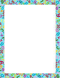 Math Border Clip Art Page Border And Vector Graphics Math Border Clip Art Borders Page Border