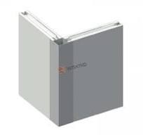 Global 500 Aluminum Profile For Clean Room Trim System ...