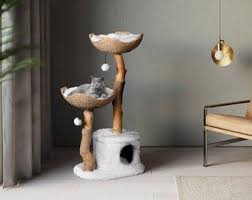 Pin By Jasmin G On Diy Creative In 2020 Wooden Cat Tree Unique Cat Trees Diy Cat Tree