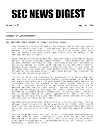 SEC News Digest, 05-20-1998