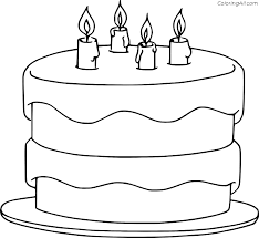 Hundreds of free spring coloring pages that will keep children busy for hours. Birthday Cake Coloring Pages Coloringall