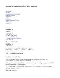 Brief Opmaak Fill Online Printable Fillable Blank Pdffiller